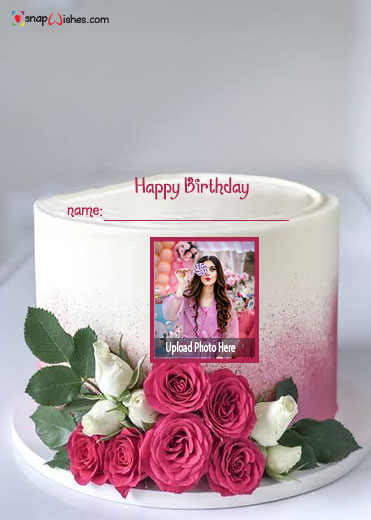 beautiful-flower-birthday-wishes-cake-with-name-and-photo