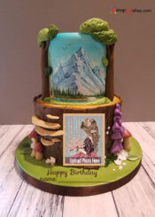 creative-fondant-birthday-cake-with-name-and-photo-edit