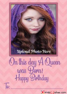 Beautiful Birthday Snap Card Design - Create Unique Birthday Wishes ...