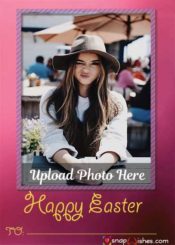 Cute-Girl-Easter-Wish-Snap-Card