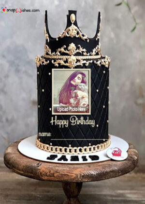 crown-birthday-cake-with-name-and-photo-edit