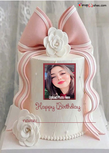 design your own birthday cake online free with name and photo edit