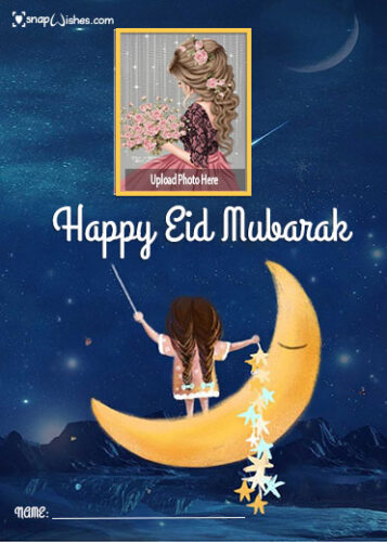 Free Online Eid Card Maker with Photo - Create Unique Birthday Wishes ...