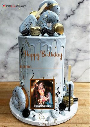 happy-birthday-cake-with-customized-name-and-photo