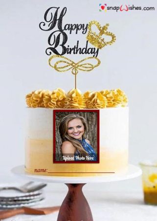 Happy Birthday Cake with Name and Photo Edit - Create Unique Birthday ...