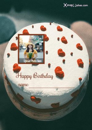 happy birthday photo edit cake with name wishes