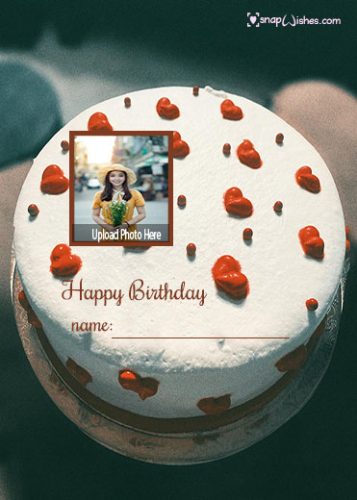 Happy Birthday Photo Edit Cake with Name Wishes - Create Unique ...