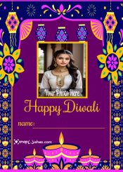 happy diwali sweet wishes photo editing online free