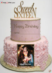 happy-sweet-16-birthday-cake-with-name-and-photo