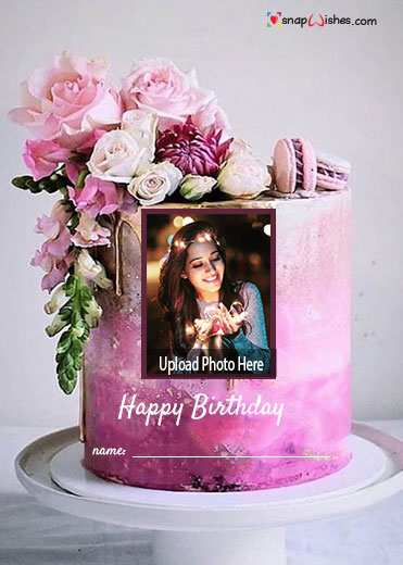 Photofunia Birthday Cake Photo Upload Download - Birthday Cake With ...