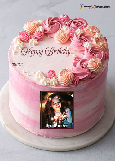 pink-birthday-cake-for-girl-with-name-and-photo