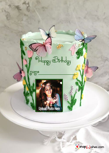 spring-birthday-cake-with-name-and-photo-edit-online