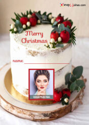 write-name-on-christmas-cake-with-name-and-photo-edit